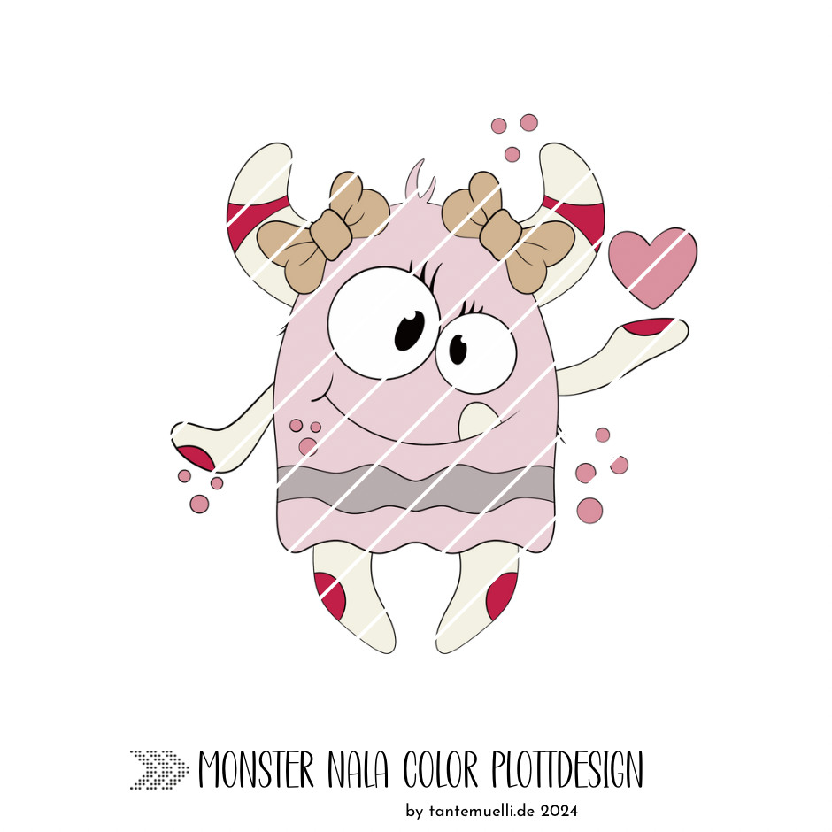 Monster Nala - Color Plottdesign