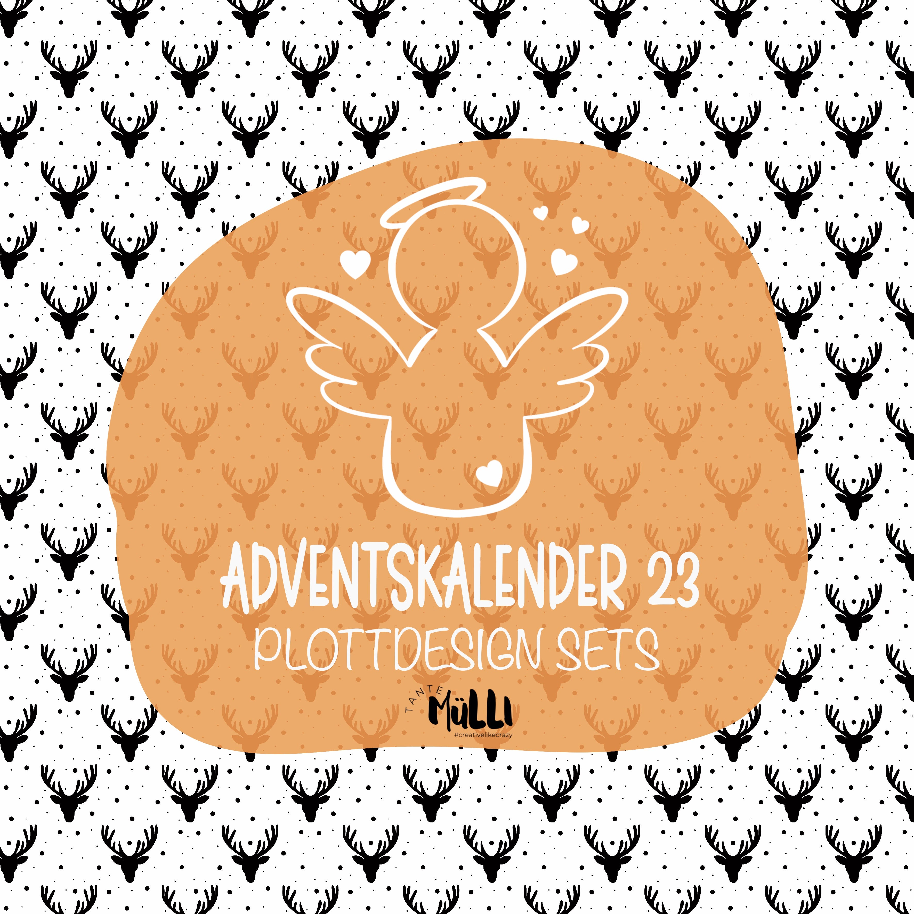 Adventskalender 2023 Plottdesign Sets
