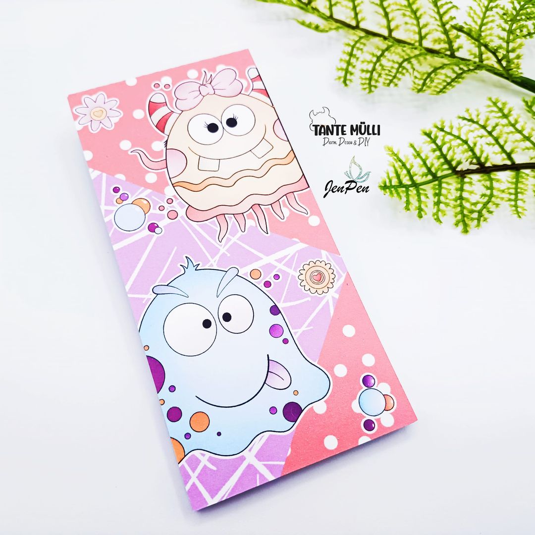 Monster Bubble - DigiStamp Set