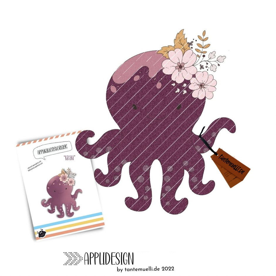 Boho Ocean Kraki - Applikationsvorlage
