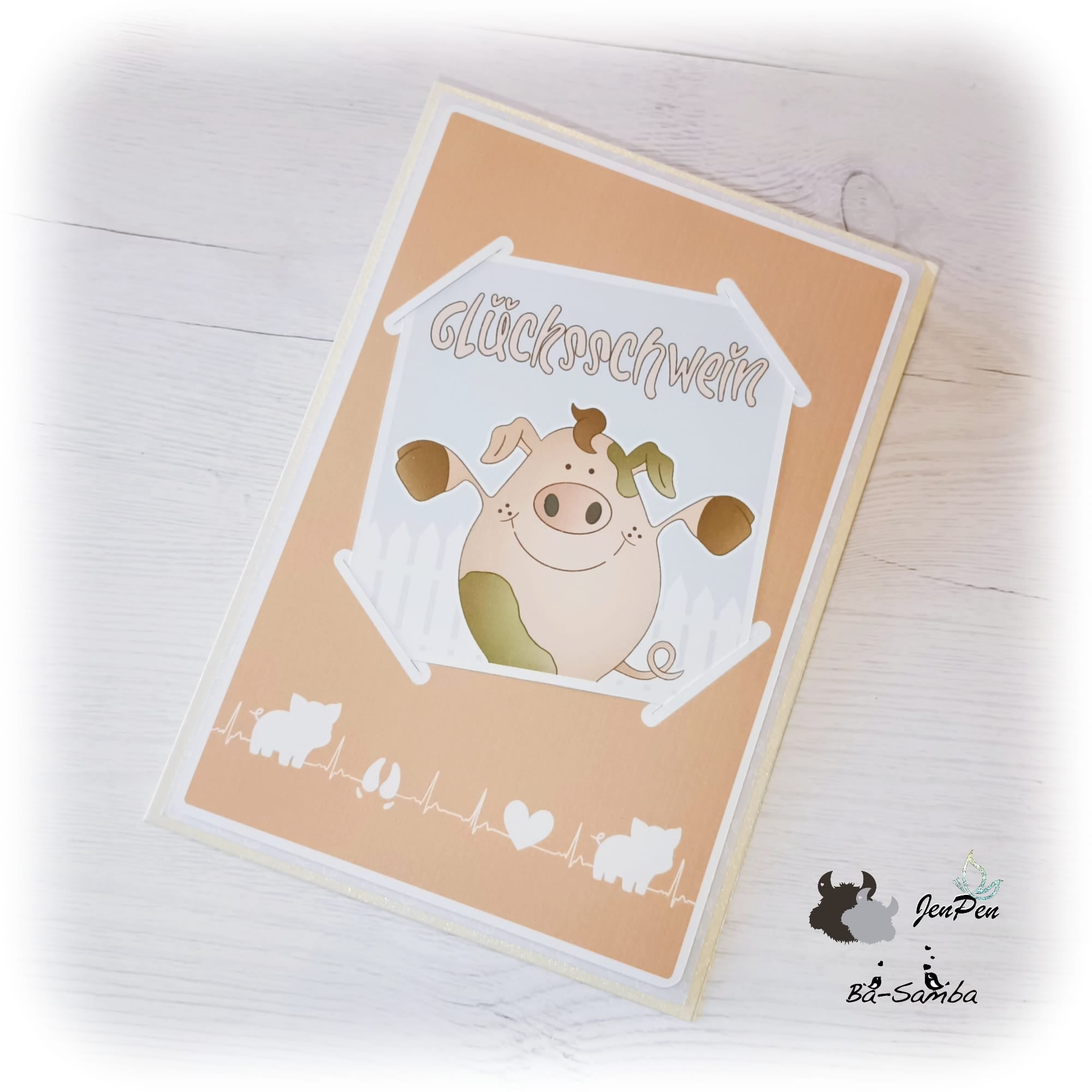 Bande vom Lande Piggi - DigiStamp Set