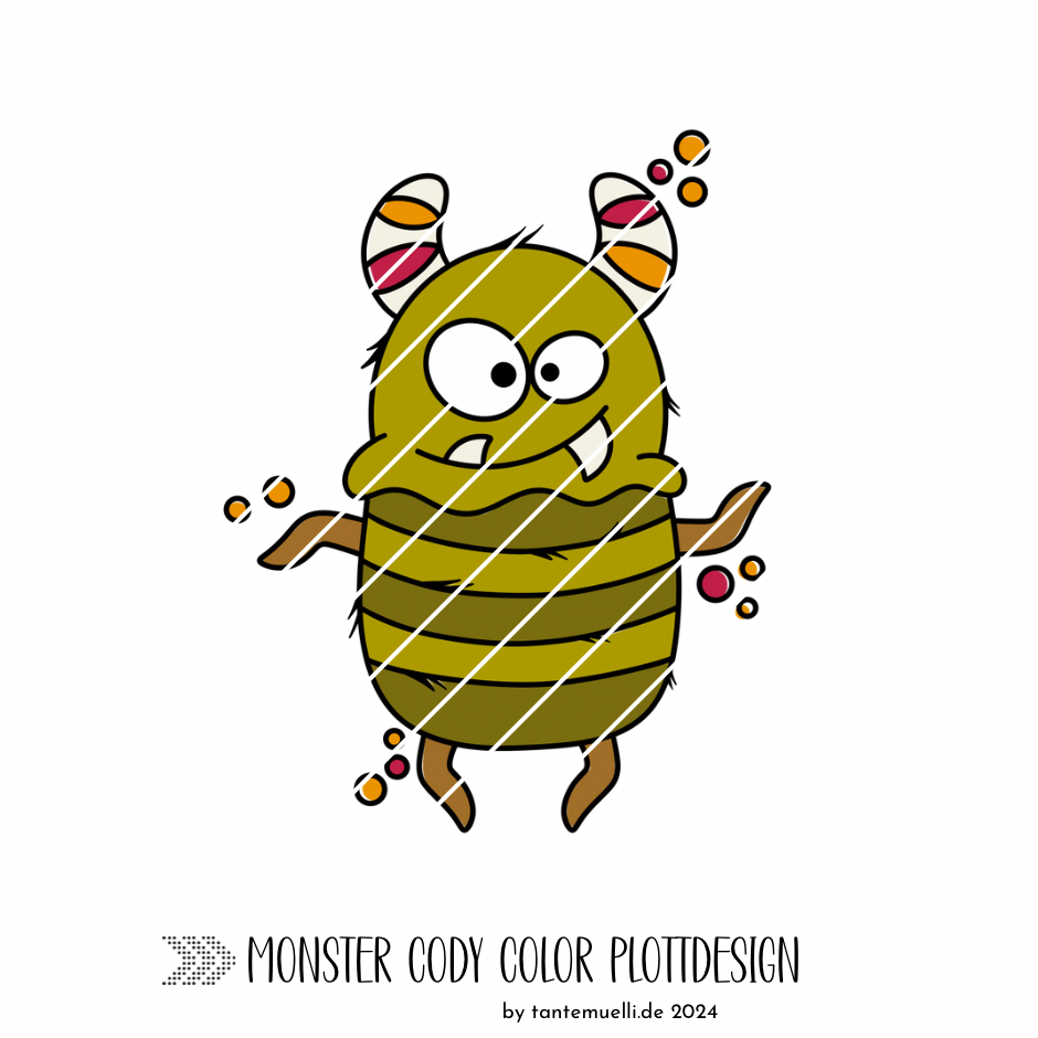 Monster Cody - Color Plottdesign