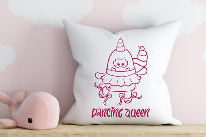 Popcorn Poppi Pink - Mono Plottdesign